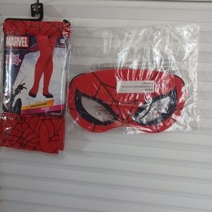 Marvel Spider-Girl Tights and Mask.